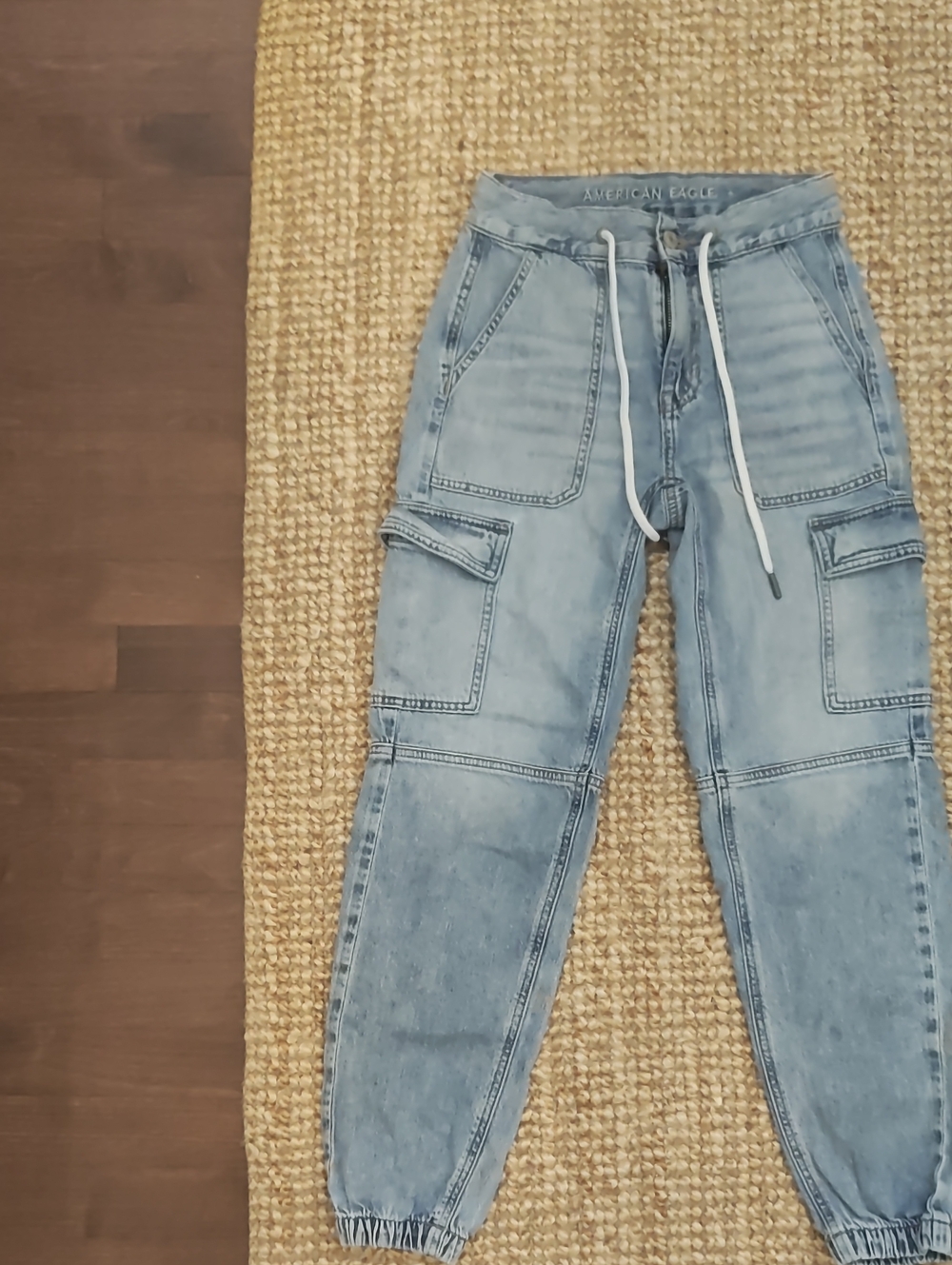 American Eagle Outfitters Light Blue Boyfriend Jeans 000